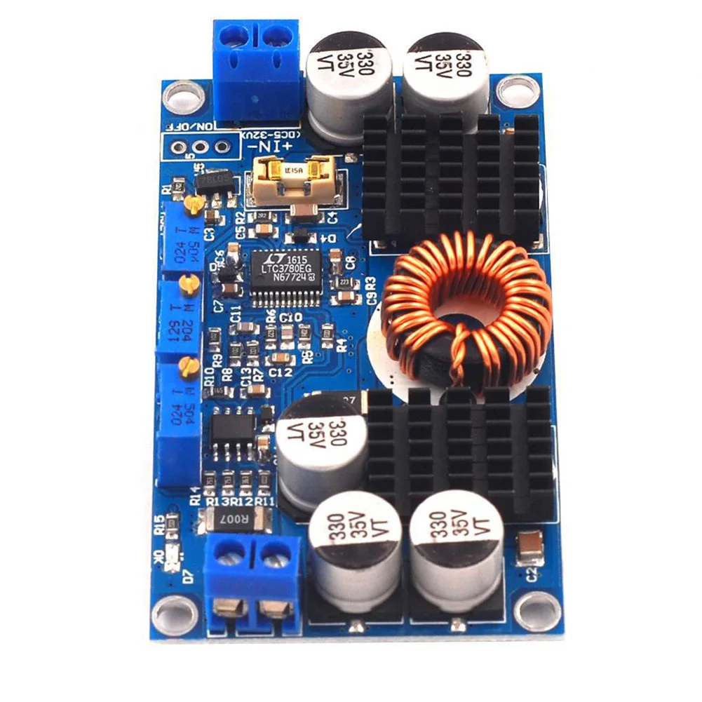 High Performance DC DC Step Up Down Regulator Power Module with Short Circuit Protection and Voltage/Current Control