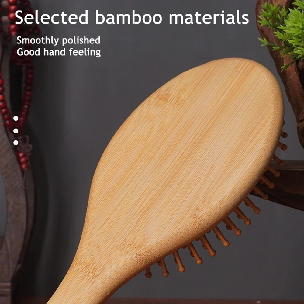 Handheld Air Cushion Comb for Women Detangling Straightening Hair Massage Scalp Household Hair Brush for Blow Drying