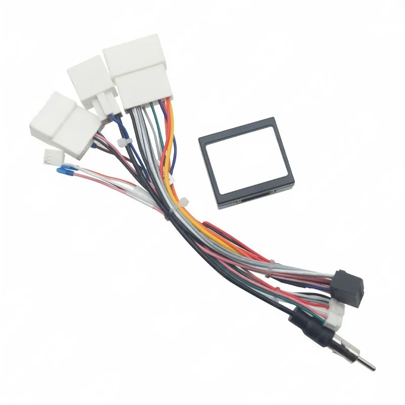 CAN Bus Decoder Radio Wiring Harness Adapter Connector USB Cable for Toyota Prado Sequoia Lexus 330 350