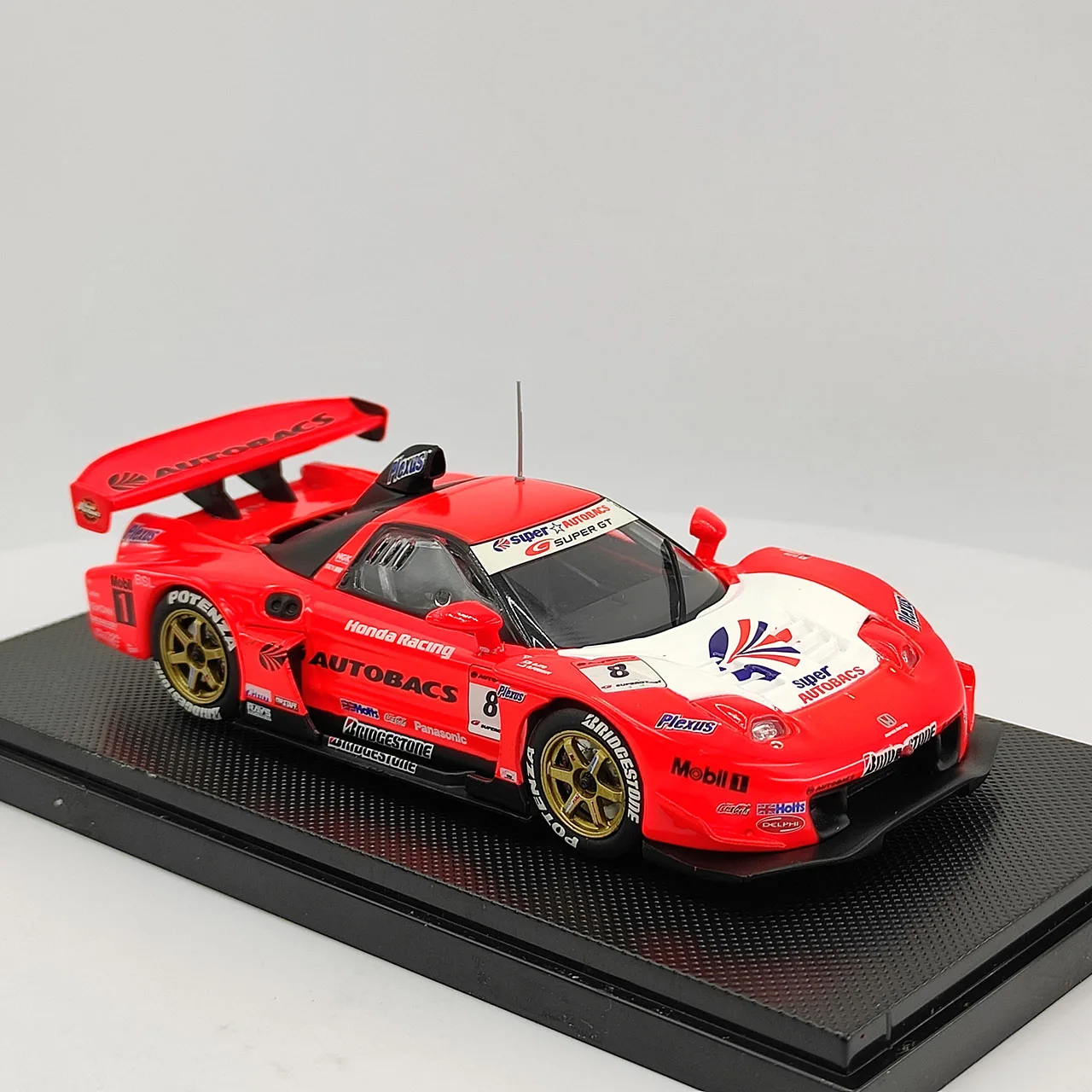Pressofuso EBBRO Scala 1:43 SUPER GT 2005 ARTA NSX Arancione Modello di Auto In Lega Da Collezione Giocattolo Regalo Souvenir Display Ornamento