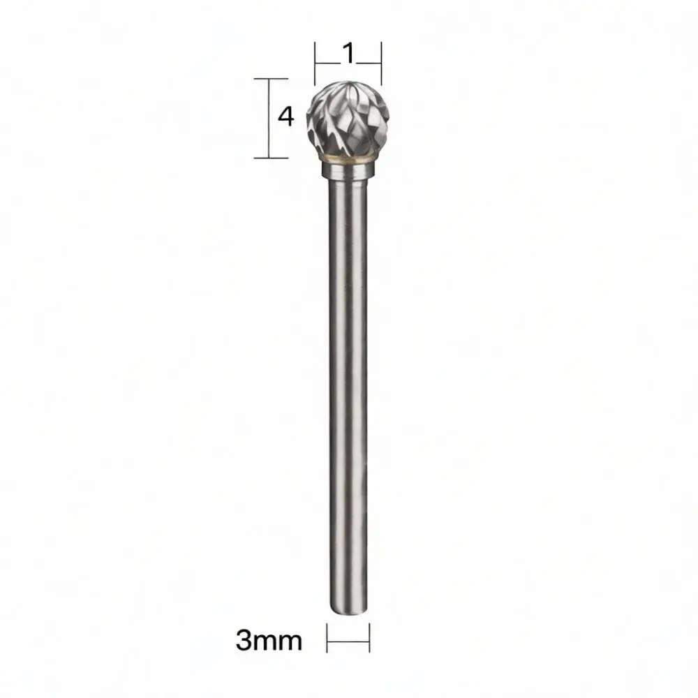 Carbide Rotary File Burr For For Bailichen Metal Engraving Wood Carving Grinding Bit Cutter Tungsten Steel Rotary Tool Accessory