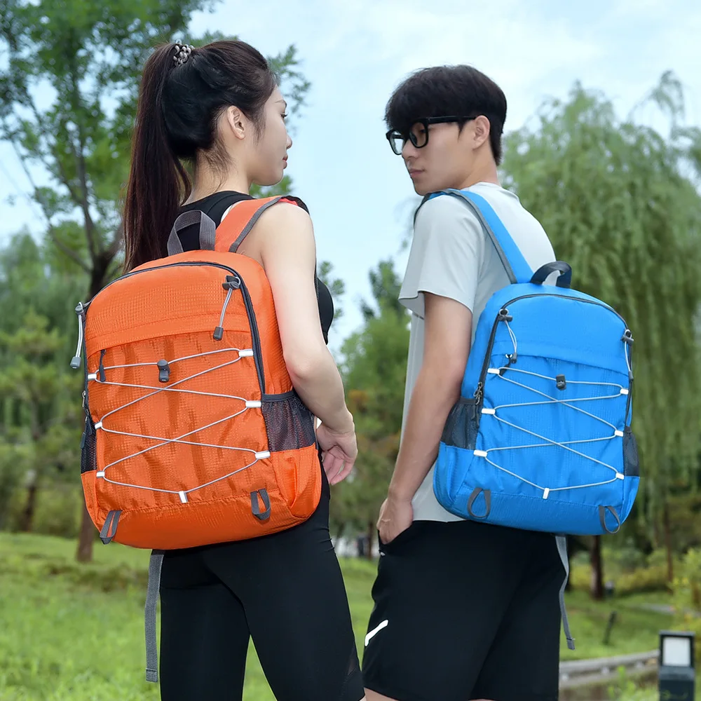 

Polyester lightweight functional lightweight sports backpack waterproof wear-resistant mountain folding hiking backpack