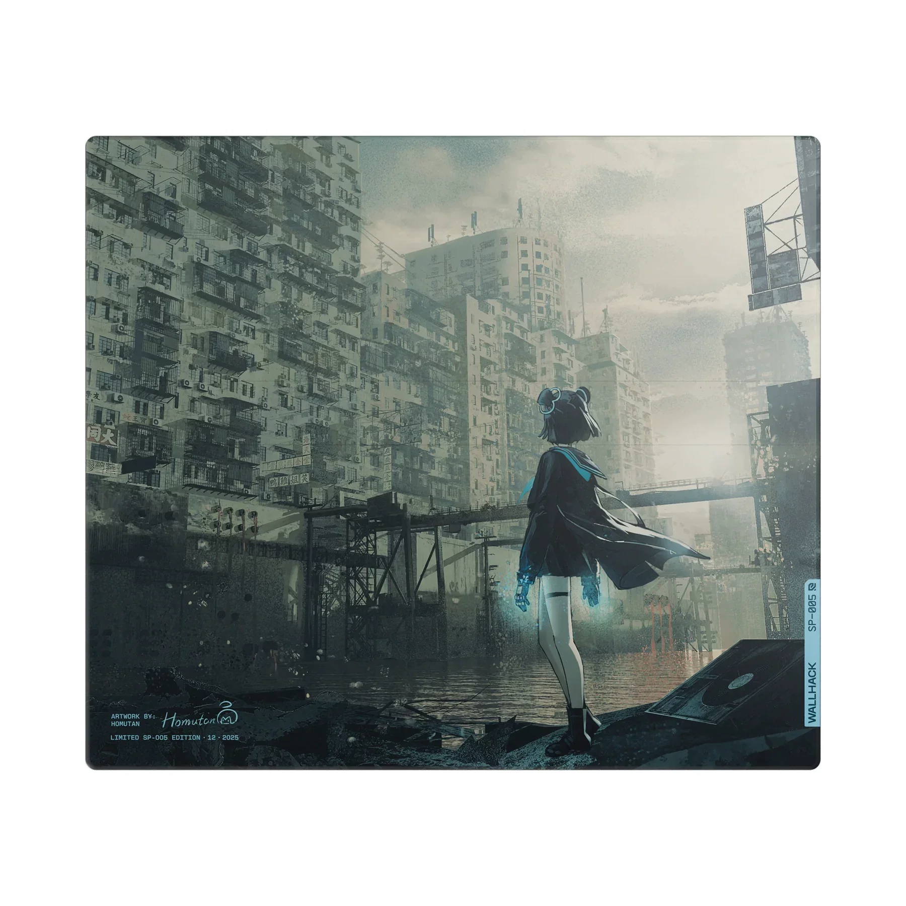 PANPAD WALLHACK SP005  Homutan YUME glass pads e-sports FPS tempered glass mouse pad (copy）