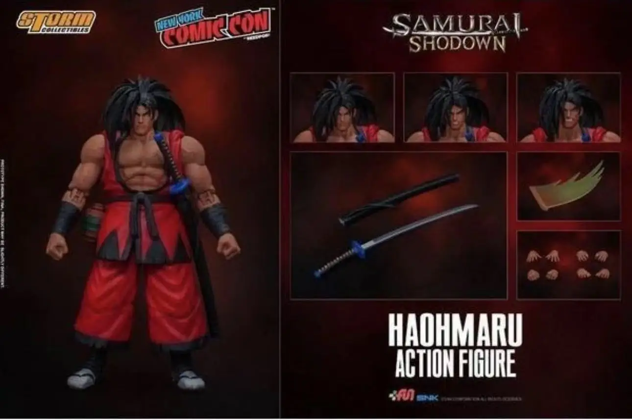 

In Stock New Spot Storm Toys 1/12 SNK Soul Red Overlord Pill SDCC Comic Exhibition Limited Edition