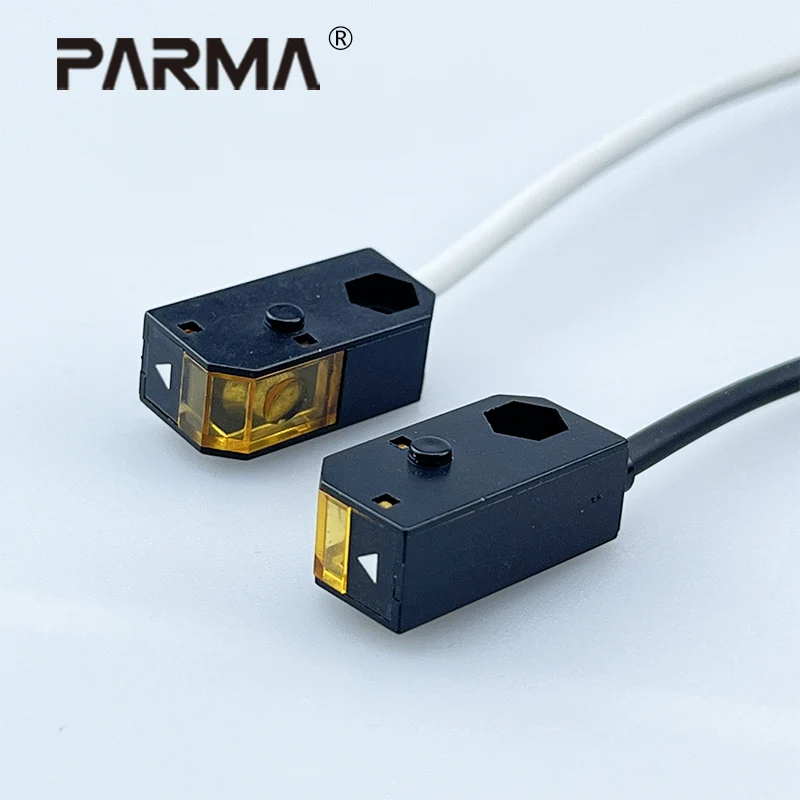 PARMA GC6 small built-in through-beam infrared photoelectric sensor detection distance 1.5m, GC6-T15MNO