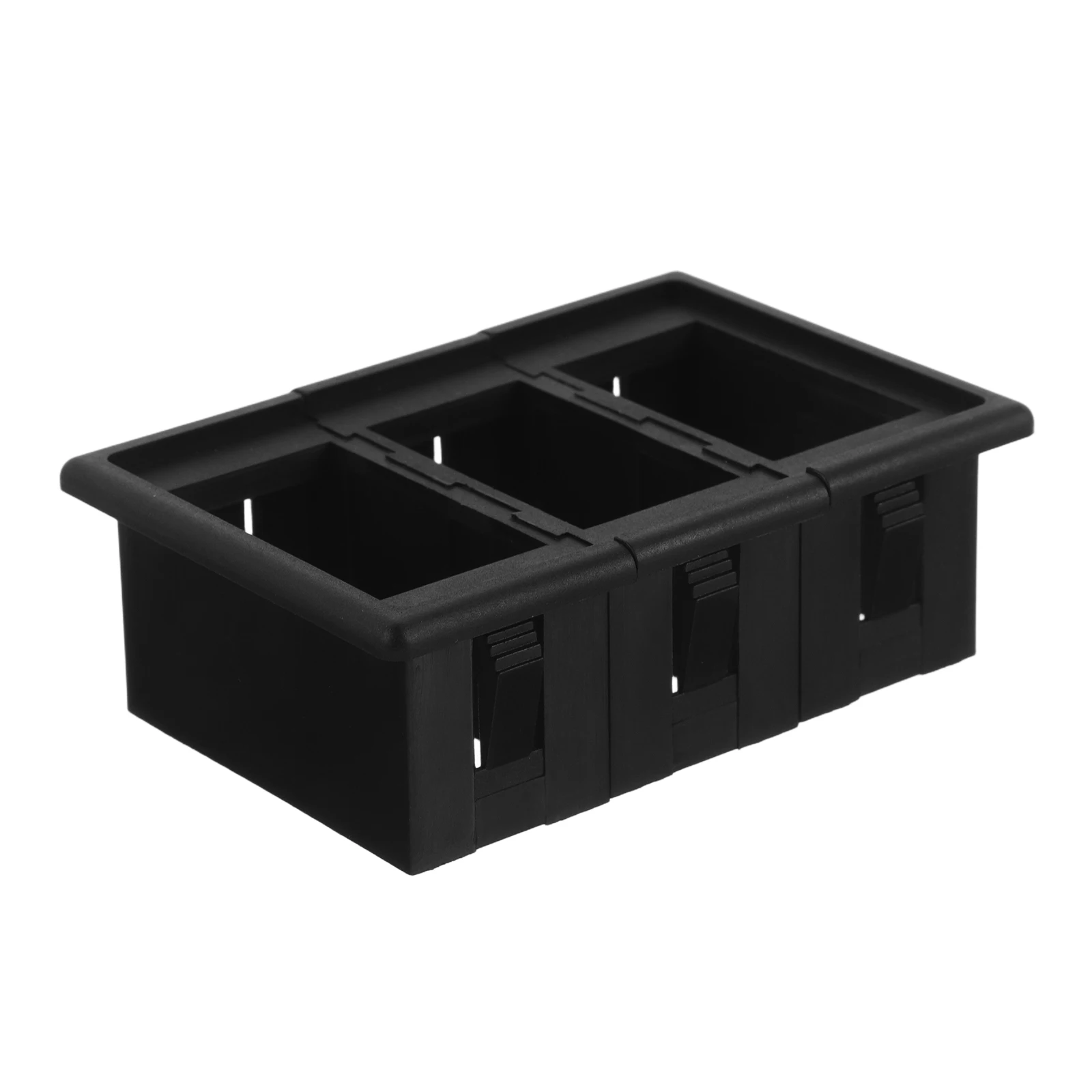 

Dashboard Automotive Mounting Frame ABS Car Rocker Switch Clip Panel Holder Plastic Holder Rocker Toggle Panel Yacht Car Install