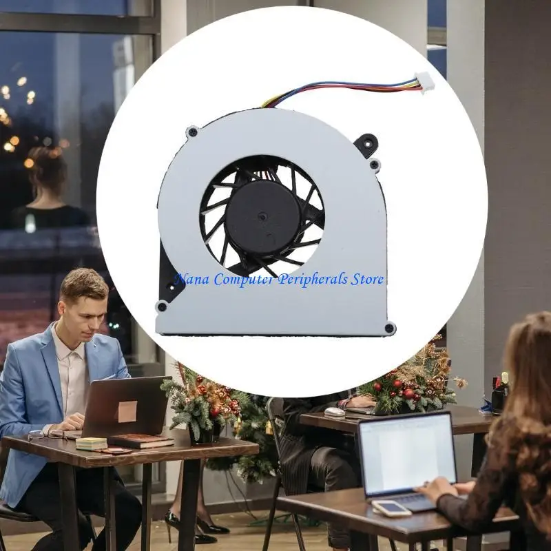 F68C 1pc Ventole per laptop per laptop per laptop DC5V 0,5A Cofferatore CPU a 4 pin per Probook 4530s 4535S 4730S 6460B