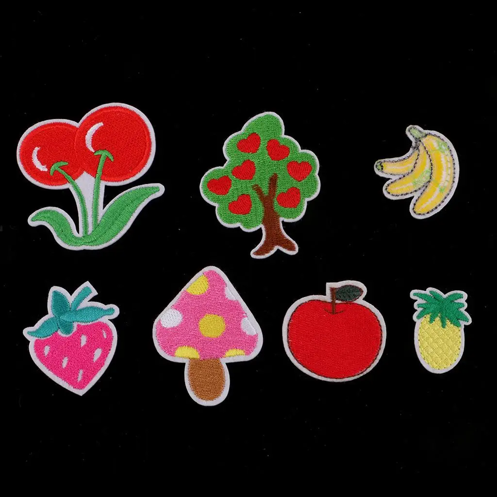Assorted Embroidery Patches for Clothes Appliques Stickers Sewing Accessories for DIY Repair and Decoration