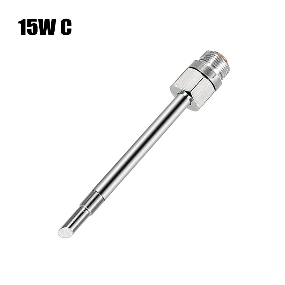 Welding Tips Soldering Iron Tip 15W Tool 510 Interface For USB Welding Rework Tool Silver Silver Plating Brand New