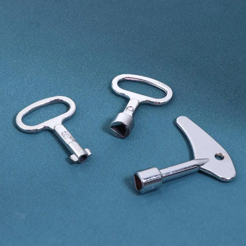 Alloy Multi-purpose Triangular Key Universal Multi-purpose Wrench KEY For Train Electrical Elevator Cabinet Valve