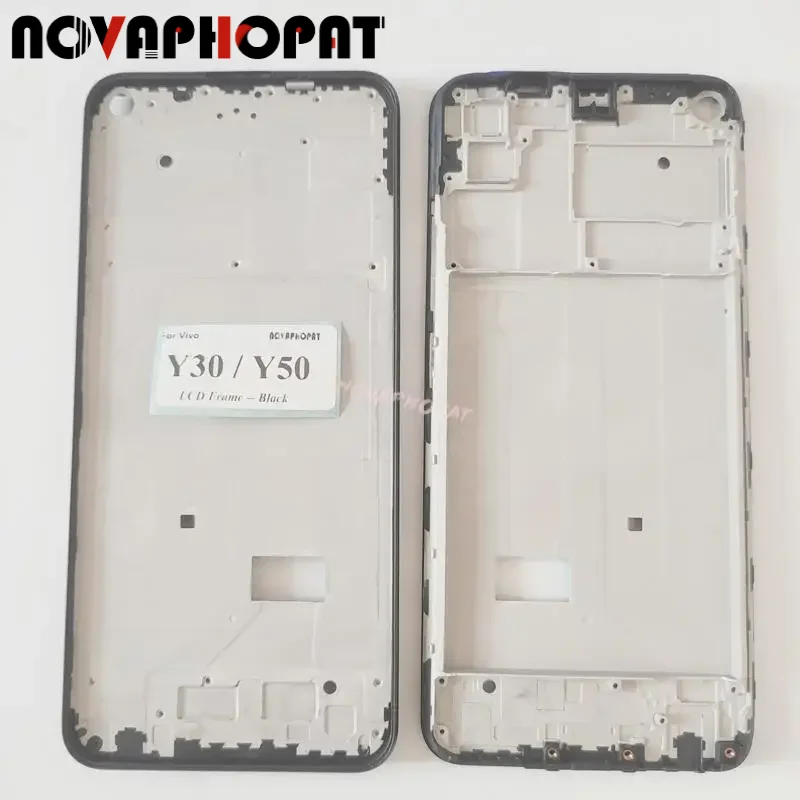 

Novaphopat LCD Frame Front Housing Cover Chassis Bezel For Vivo Y30 / Y50 Front Case