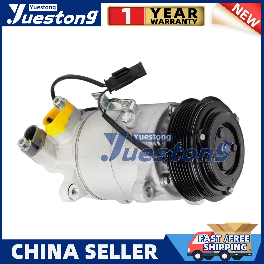 178360 A/C Compressor w/ 6-Groove for BMW X1 X2 Mini Cooper Clubman 64525A21D11 64526842618 64526842619
