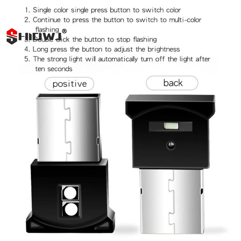 USB-C Type-C LED Interior Lights Neon Atmosphere Ambient Lamps For Car Indoor Outdoor Lights Lamp Car Auto Accessories Parts