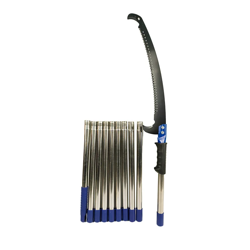 

Stainless steel lightweight high branch saw multifunctional long rod telescopic garden tool