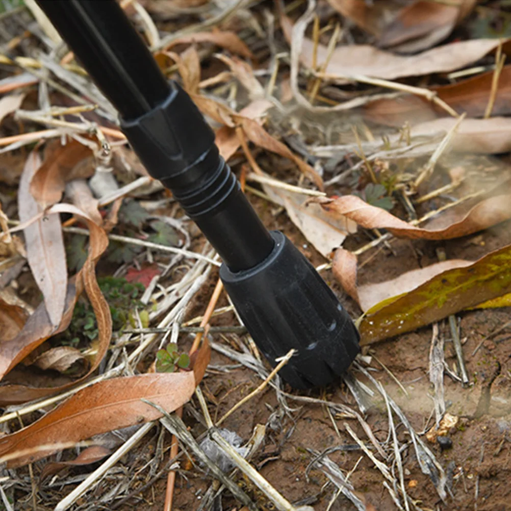 

8 Pcs Bottling Walking Stick Head Rubber Tip Crutch Trekking Cane Protector Black Staff