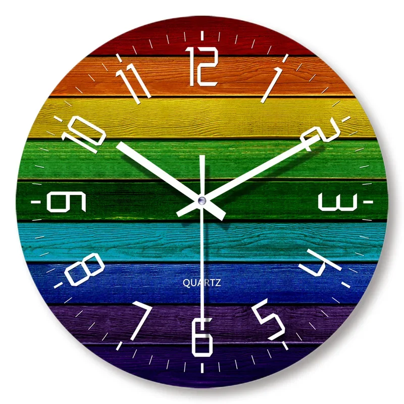 

Vintage Wooden Wall Clock: A Blend of Modern Design and Creative Pocket Watch Aesthetic for Home Decor