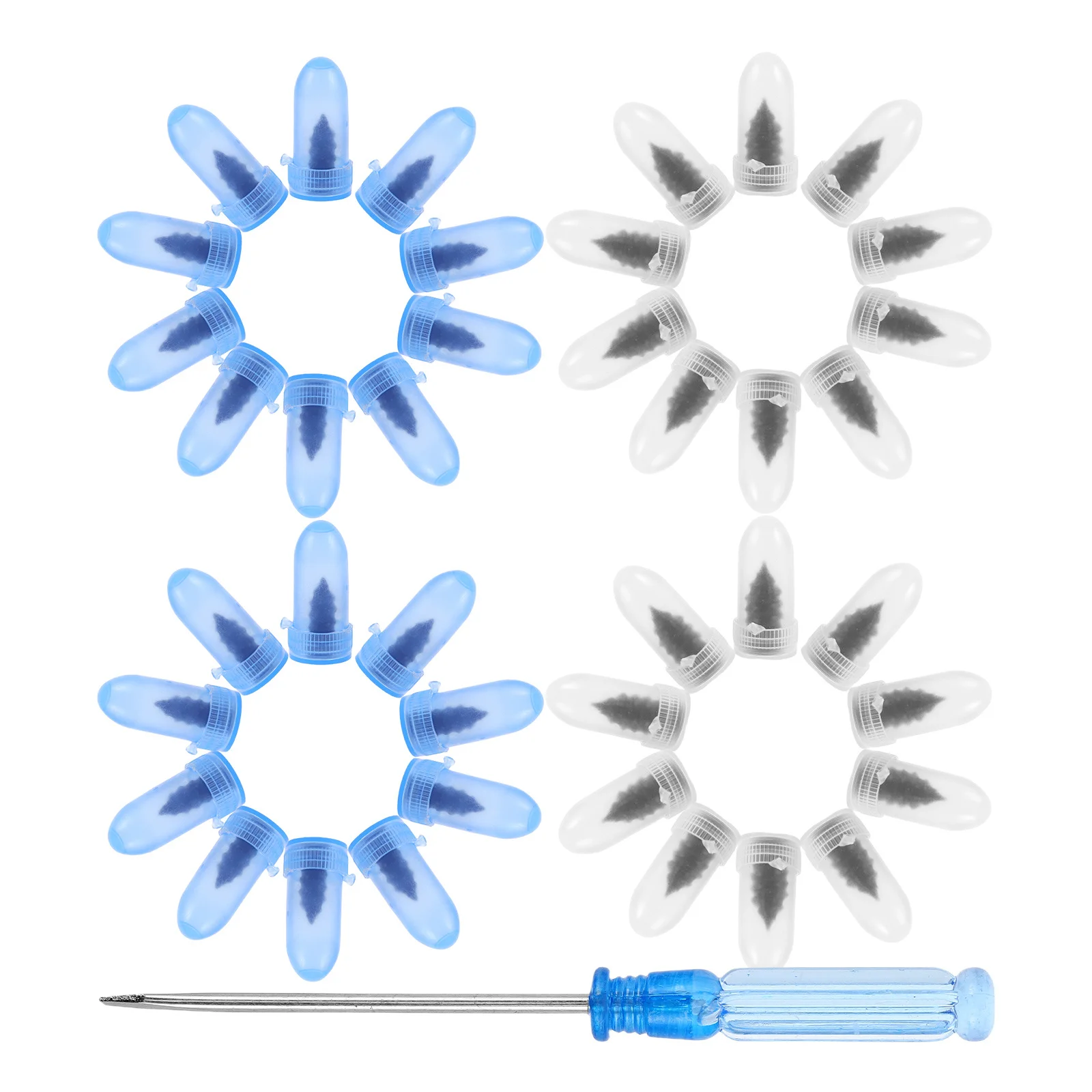 

1Set Tire Repair Screw Plugs Kit Heavy Duty Rubber Nails for Fast on-The-Go Puncture Fix Car Motorcycle Maintenance