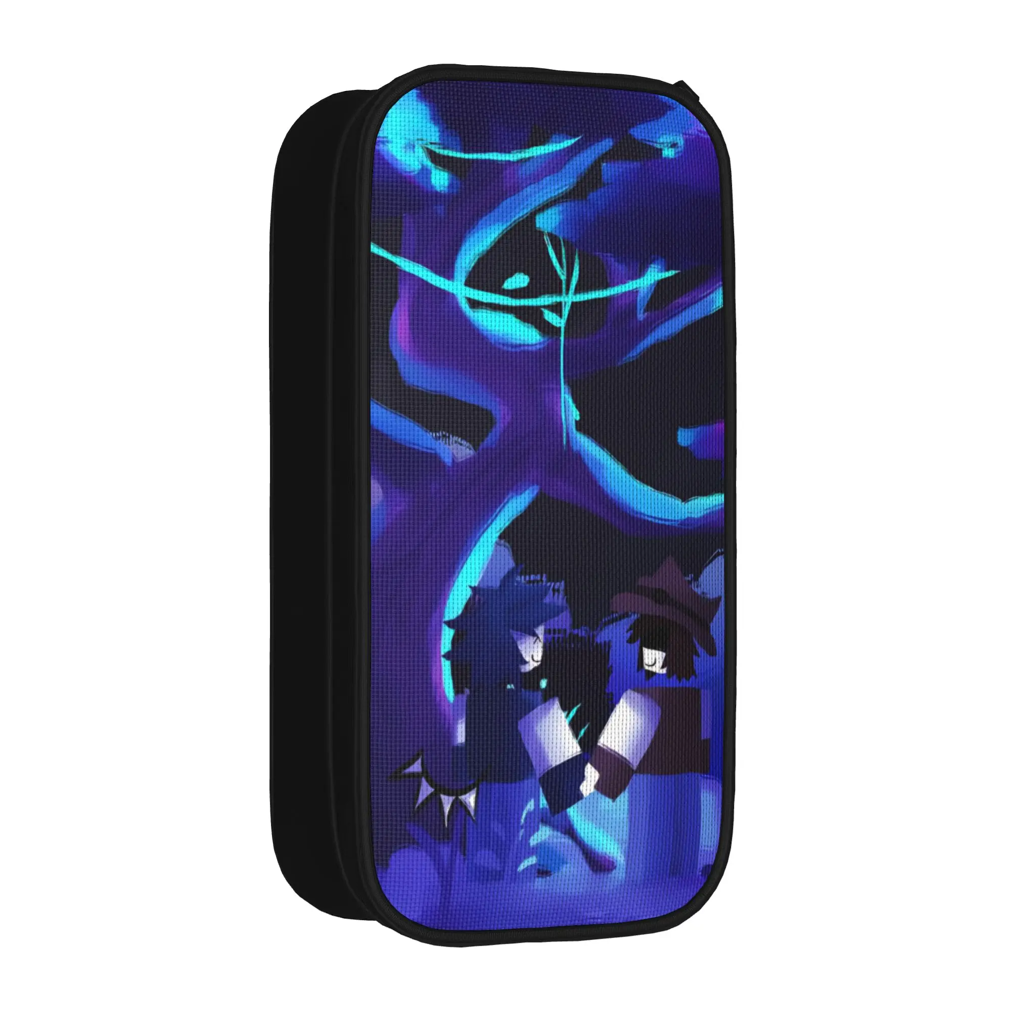 Azuretime Anime Azure Two Time Pencil Cases  Pen Box Bag Student Big Capacity Students School Gift Pencilcases