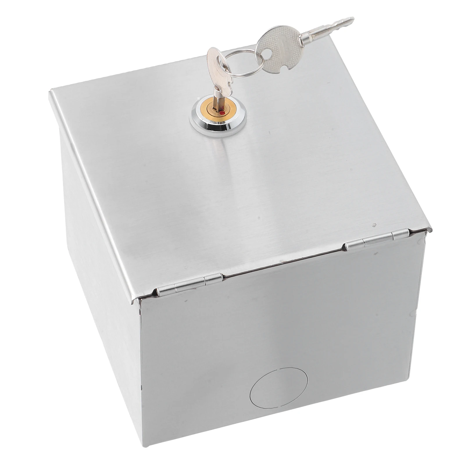 

86 Type Wall Socket Lockable Cover Stainless Steel Waterproof Splashproof Outlet Protector Outdoor Indoor Outlet Lock Box