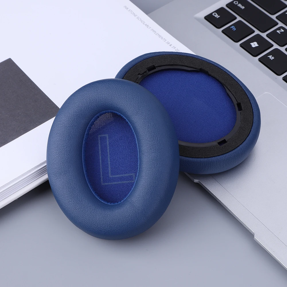 وسادة أذن بديلة لسماعات رأس Anker Soundcore Life Q20 ، غطاء أذن جلدي ، غطاء أذن ، أكواب أذن ، بروتين