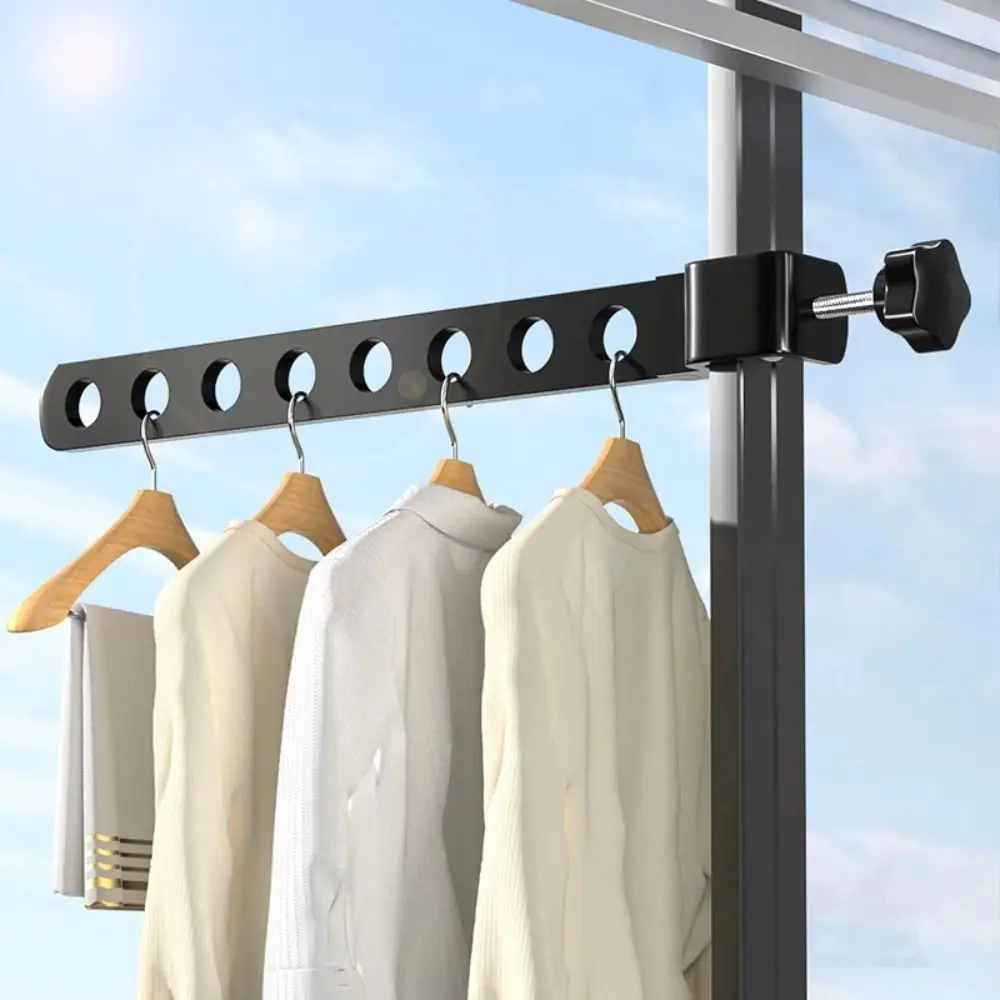 

Настенная складная вешалка для одежды, новые складные алюминиевые вешалки для одежды, сушилка, органайзер для одежды