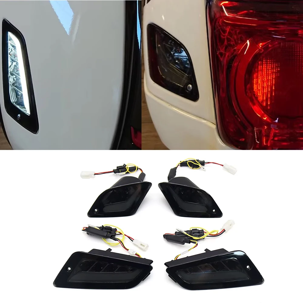 For Vespa GTS300 GTS 300 GTS250 GTS150 GTV250 GTV300 GTS 250 150 Motorcycle Front Indicator lamp and Rear Tail LED light kit
