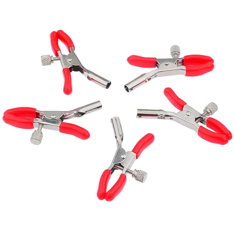 5PCS Clip erotiche per il seno stimolatore per capezzoli giochi per adulti giocattoli del sesso per coppie flirtare morsetti per capezzoli Clip in