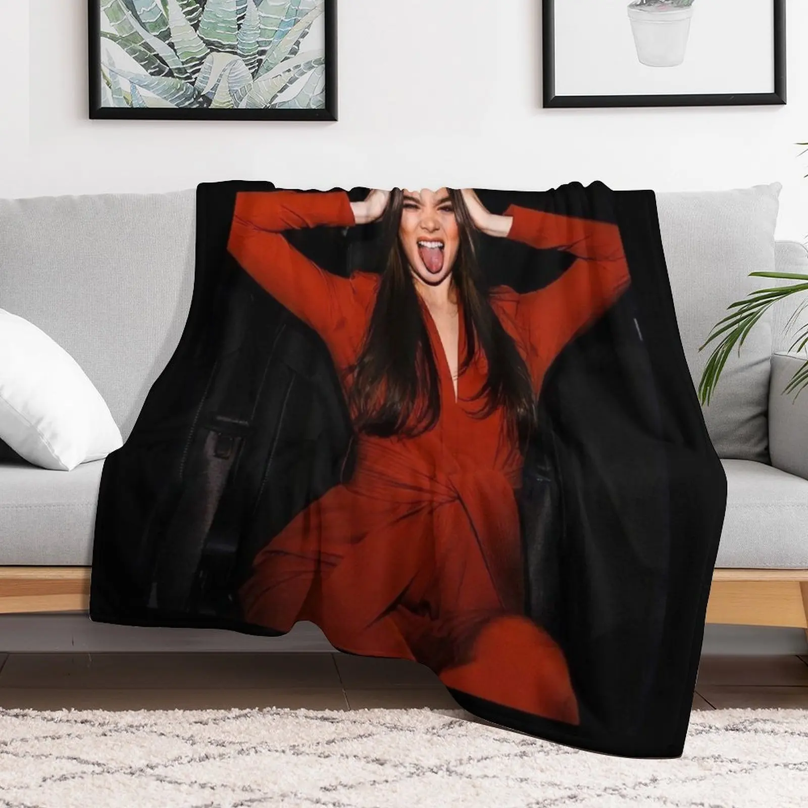 Steinfeld Funny Throw Blanket Single Plush Decoratives Sleeping Bag Blankets