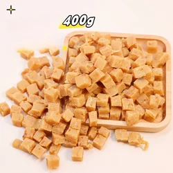 Pet Snacks  Dried Salmon Pellets Nutrious And Healthy Low Fat Low Salt Wholesale of Dogs Cats Pet Dry Food Pet Supplies 400g