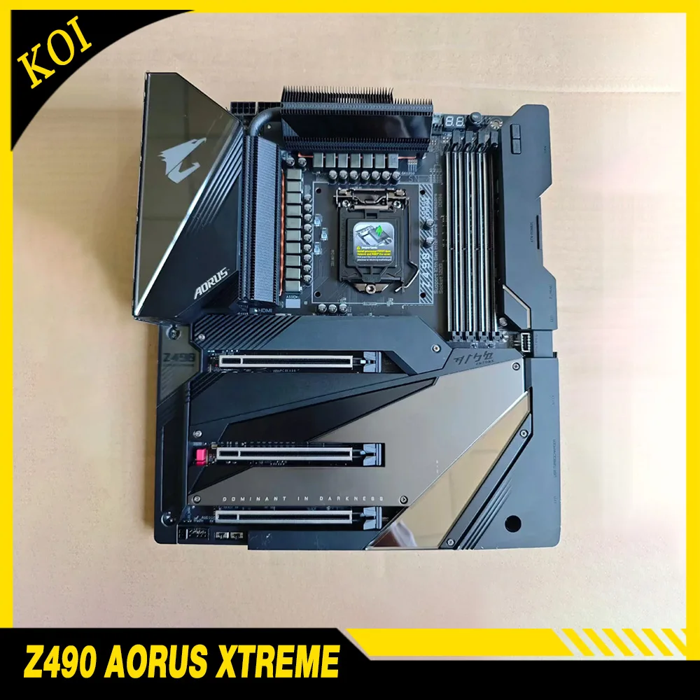 For G-i-g-a-b-y-t-e 1200pin Z490 E-ATX 3xM.2 SATA USB 3.2 Gen WiFi USB DAC Motherboard Z490 AORUS XTREME