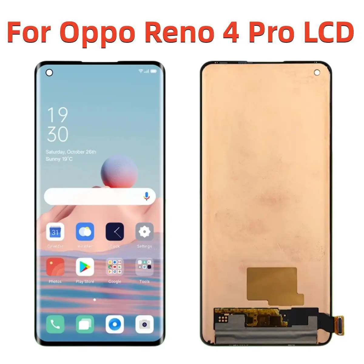 

6.5" New Original For Oppo Reno4 Pro LCD Display Screen Touch Panel Digitizer Assembly Replacement For Reno 4 Pro 5G LCD Display