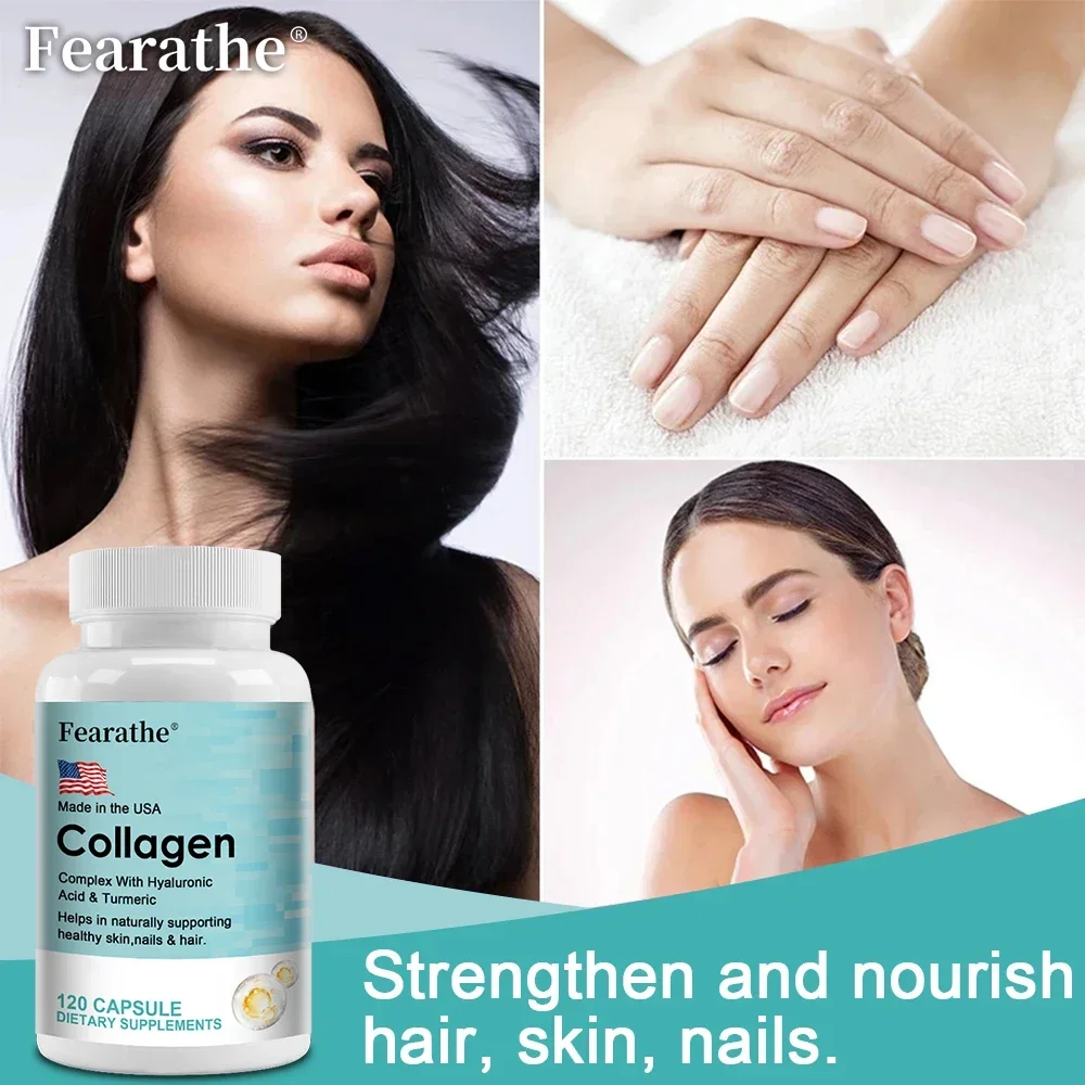 Premium Collagen Peptides Hydrolyzed Anti-Aging, Promotes Skin Hydration and Regeneration (Vitamins, Hyaluronic Acid and Biotin)