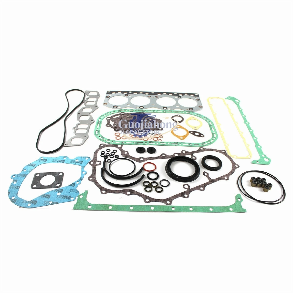 Kit Gasket Overhaul Mesin Pompa Air C240 C240PKJ C240PKG untuk Forklift TCM Hyster