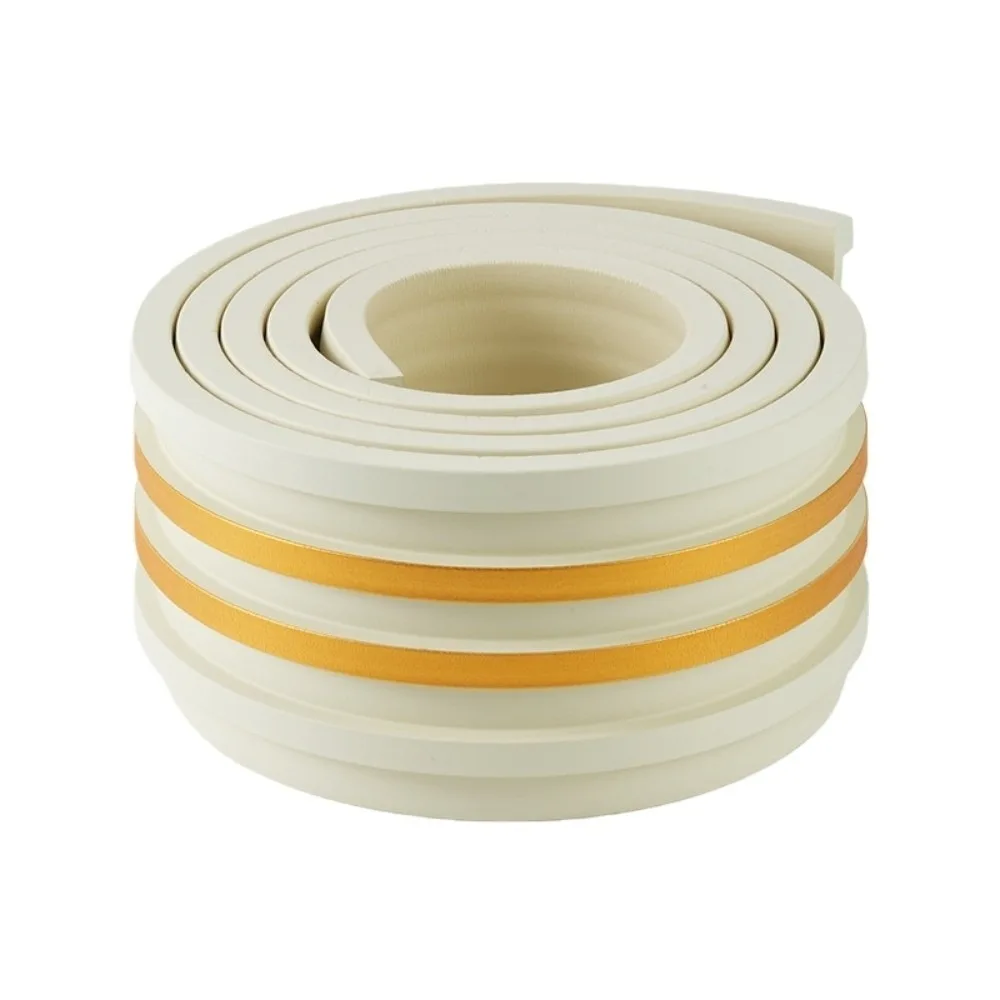 3 Meter Imitation Grille Wall Sticker NBR Foam Waterproof Fluted Wall Panel Thick Moisture-proof Fluted Wall Trim