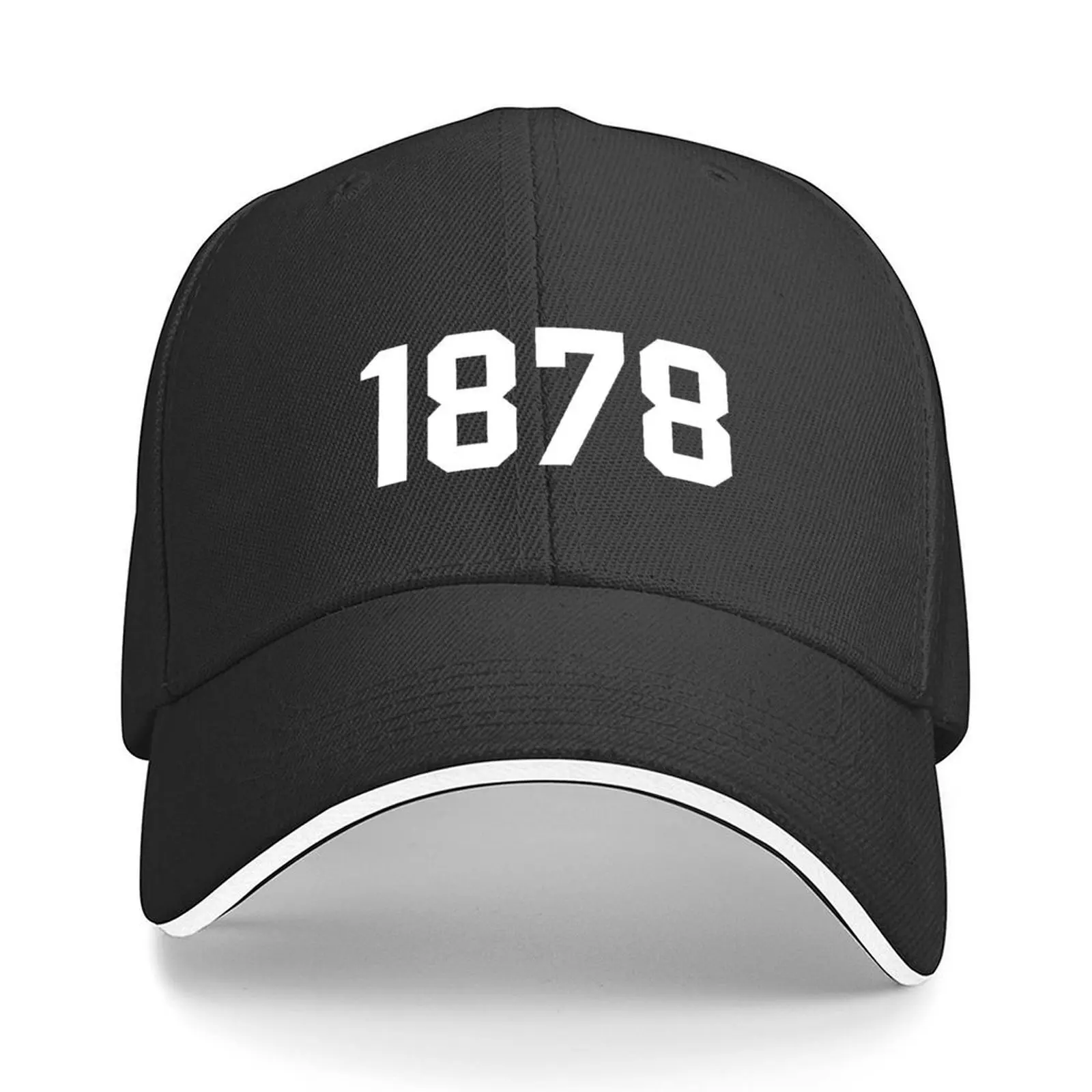 

1878 Everton White Baseball Cap New Hat Snap Back Hat Unique hats Beach Women's 2025 Men's