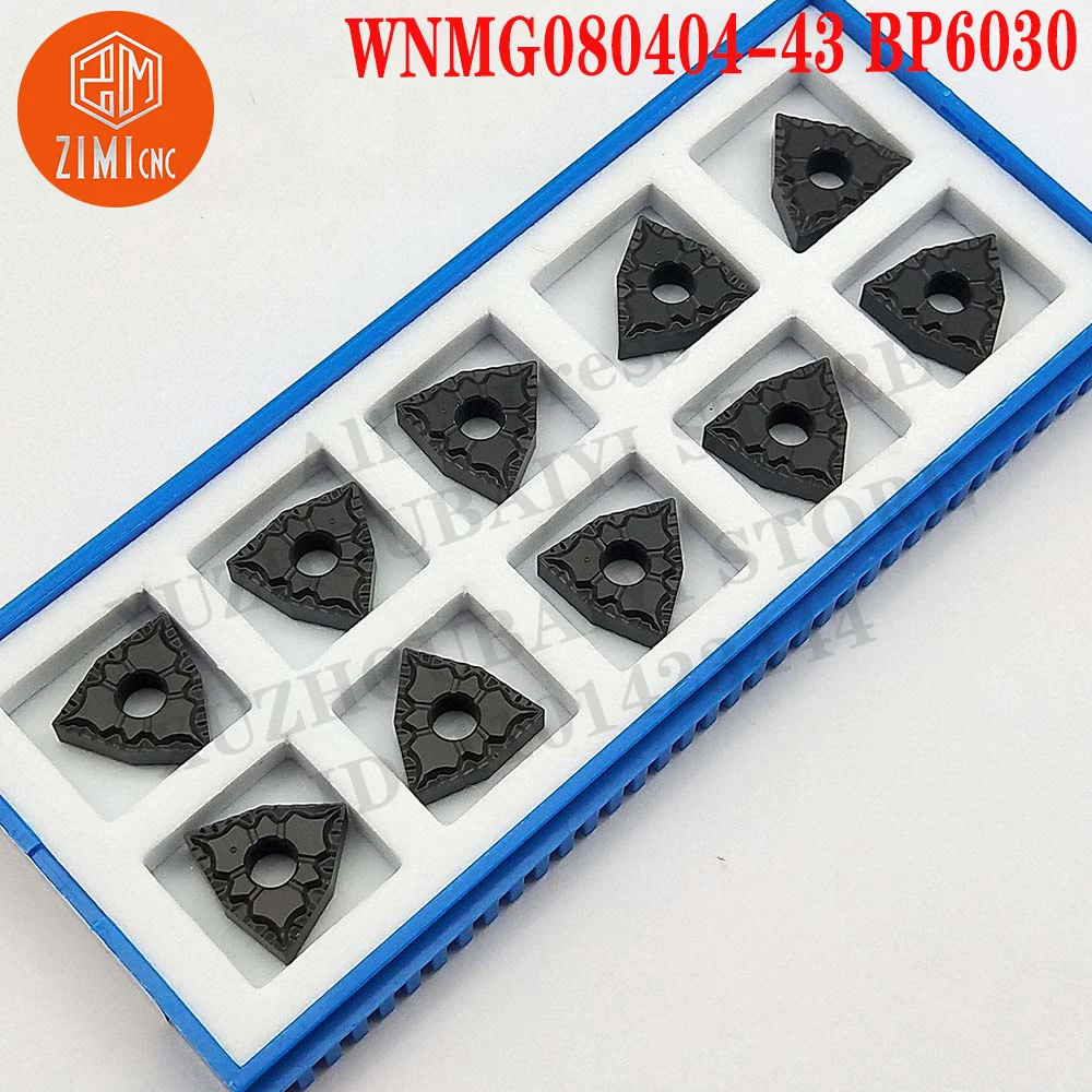 WNMG080408-43 BP6030 WNMG إدراجات كربيد تحول إدراجات أدوات CNC مخرطة قطع معدنية بليد مخرطة معدنية ميكانيكي أداة قطع