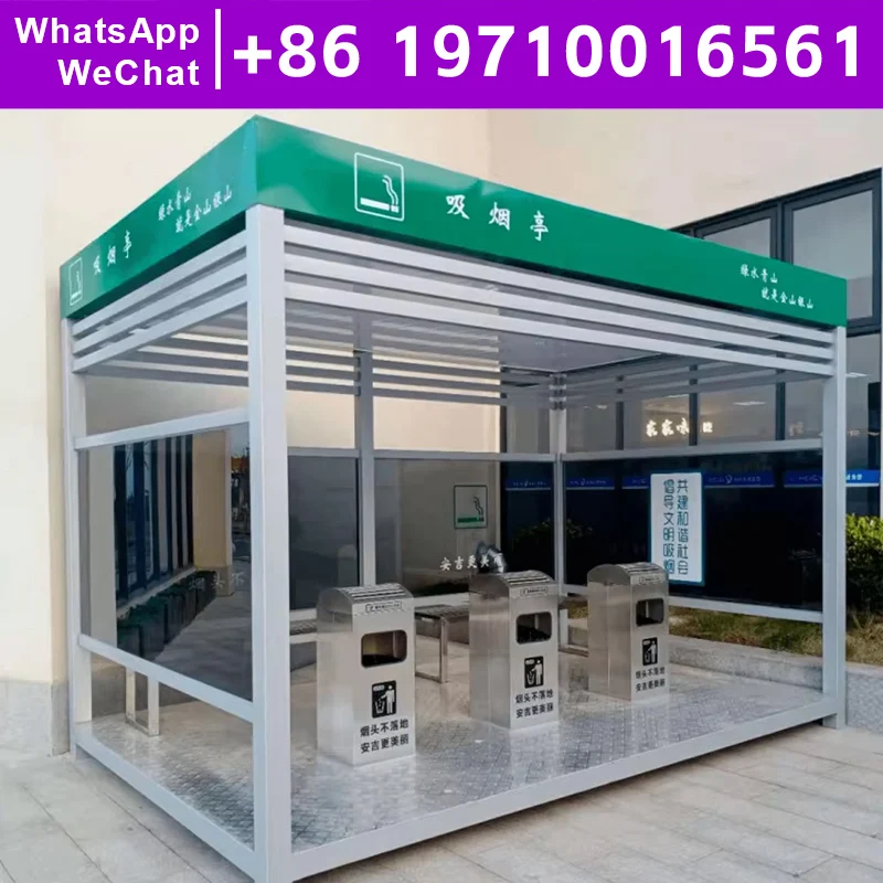 Smoking Isolation Room  Frame Toll Booth Custom Smoking Booth Modern Smoking BoothMobile BoothEnvironmentally Friendly