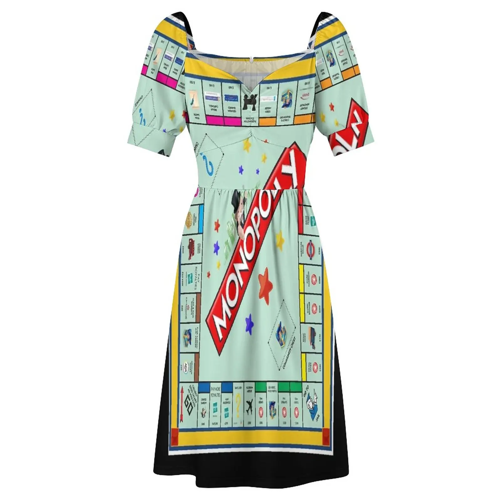 Monopoly Board Game Classic Dress Dress for pregnant women dress for woman evening dresses women wedding dresses for parties