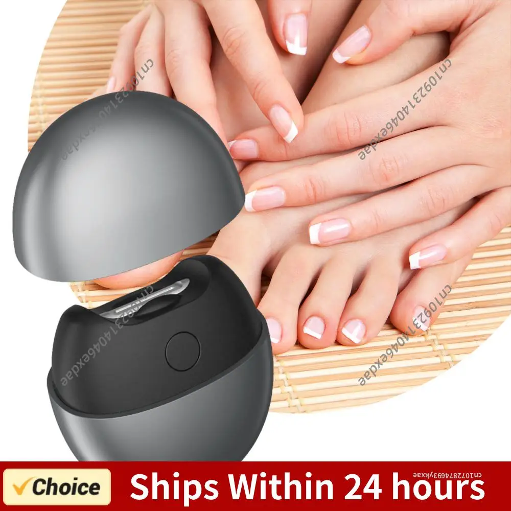 

Electric Automatic Nail Trimmer with Light and Scraps Storage Multifunctional Nail Trimmer Suitable for Baby Elderly and Adults