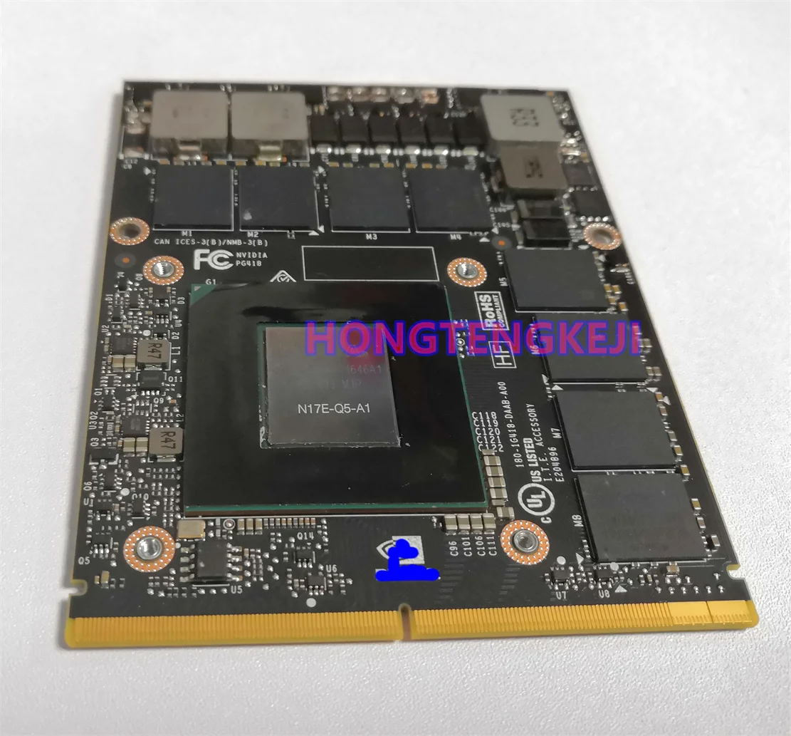 01AV353 For LENOVO Quadro P5000 16GB N17E-Q5-A1 GDDR5 256-bit Graphics Card Test OK Free Shipping