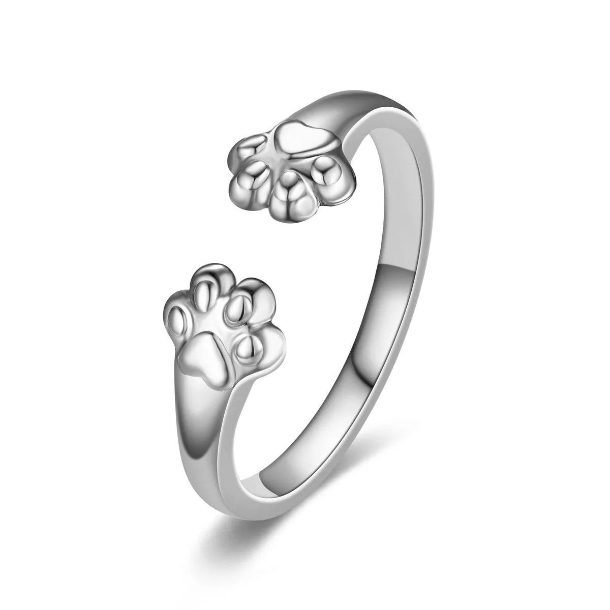 Adjustable Cat Paw Open Ring — product detail 7