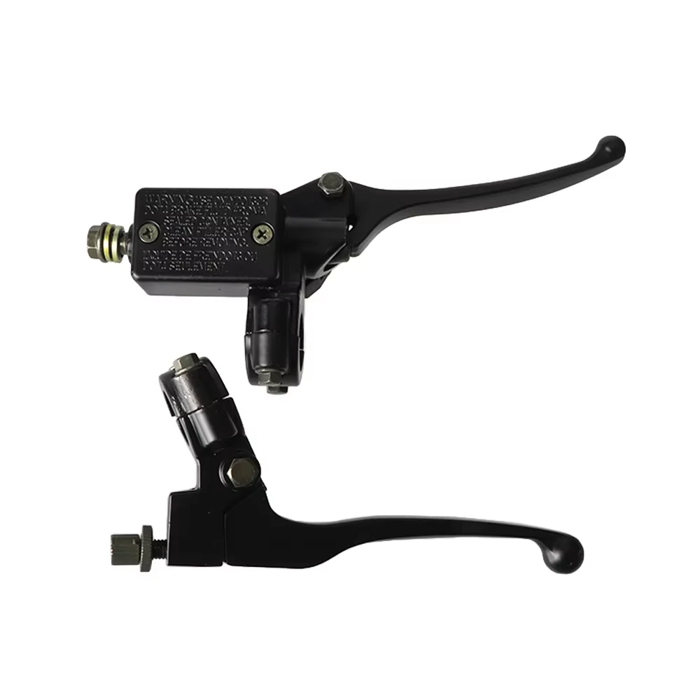 ​Motorcycle Brake Pump Right Master Cylinder Hydraulic Brake Lever Left Clutch Handle For Dirt Pit Bike ATV Quad Moped Scooter