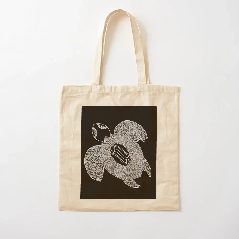 

Turtle Aboriginal Tote Bag shoping bag Canvas bag for women Women's beach bags