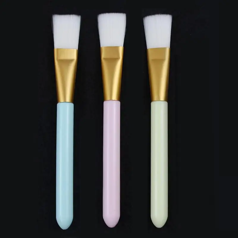 Colors Facial Mask Brush Mask Gel Mud Cream Mixing Silicone Brush Makeup Brush Face Skin Care Tools 15.5cm Dropship