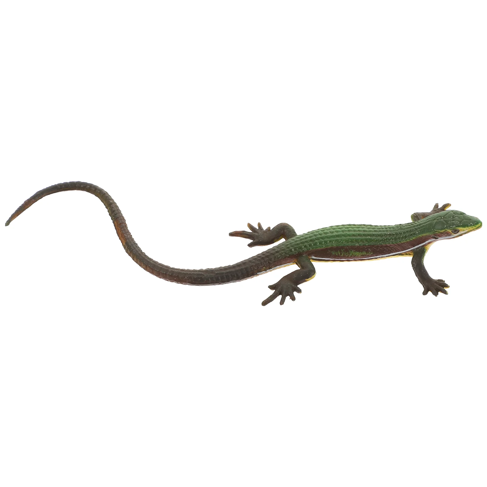 Realistic Lizard Toy: Plastic Lizard Figurine Model for Kids Home Decor and Pranks Lifelike Reptile Statue