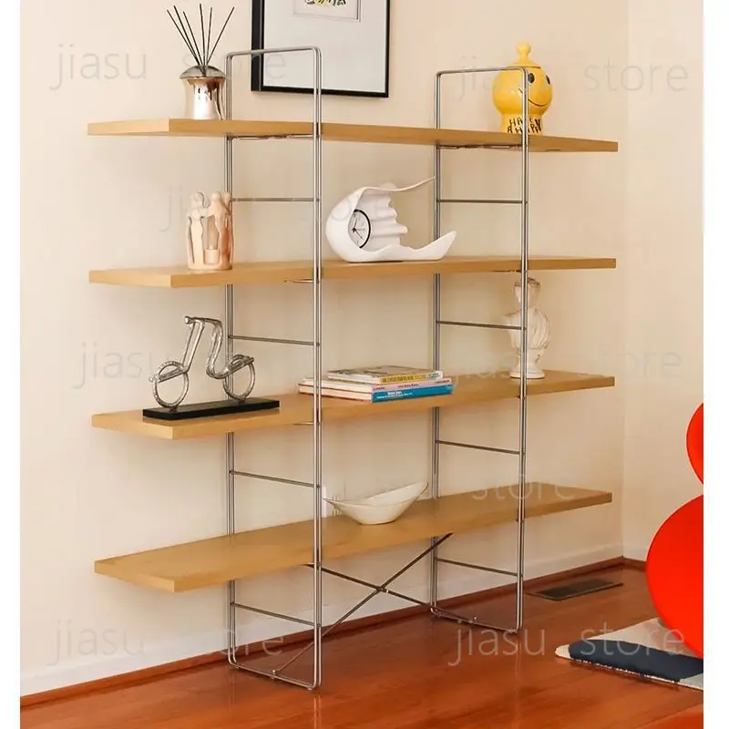 Floor Standing Storage Shelf, Minimalist Wall-mounted Display Rack, Modern Entryway Multi-tier Decorative Organizer