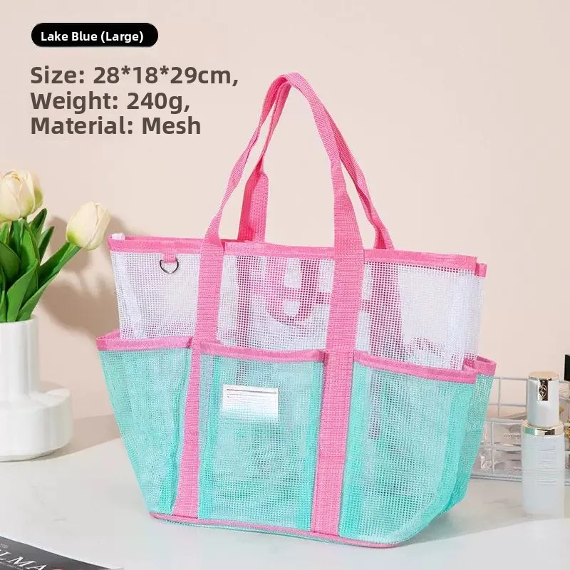 Waterproof Swimming Storage Bag Portable Outdoor Sports Fitness Wash Bag Wet And Dry Separation Handheld Beach Bag Durable