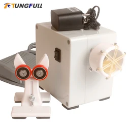 Taşınabilir profesyonel cazibesi olta sarma makinesi epoksi reçine dönen yapıştırma makinesi 0-30RPM ayarlanabilir DIY balıkçılık çubuk