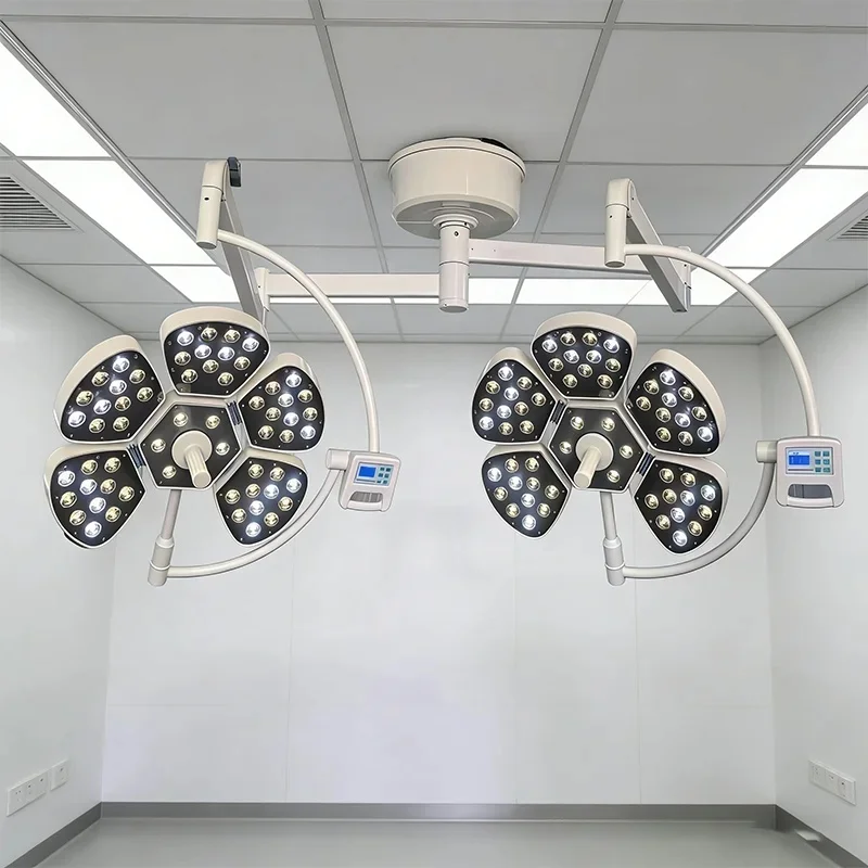 Medical Equipment Surgery Lamps Shadowless Wall Mounted Single Arms Operating Light Lamp OT Lights