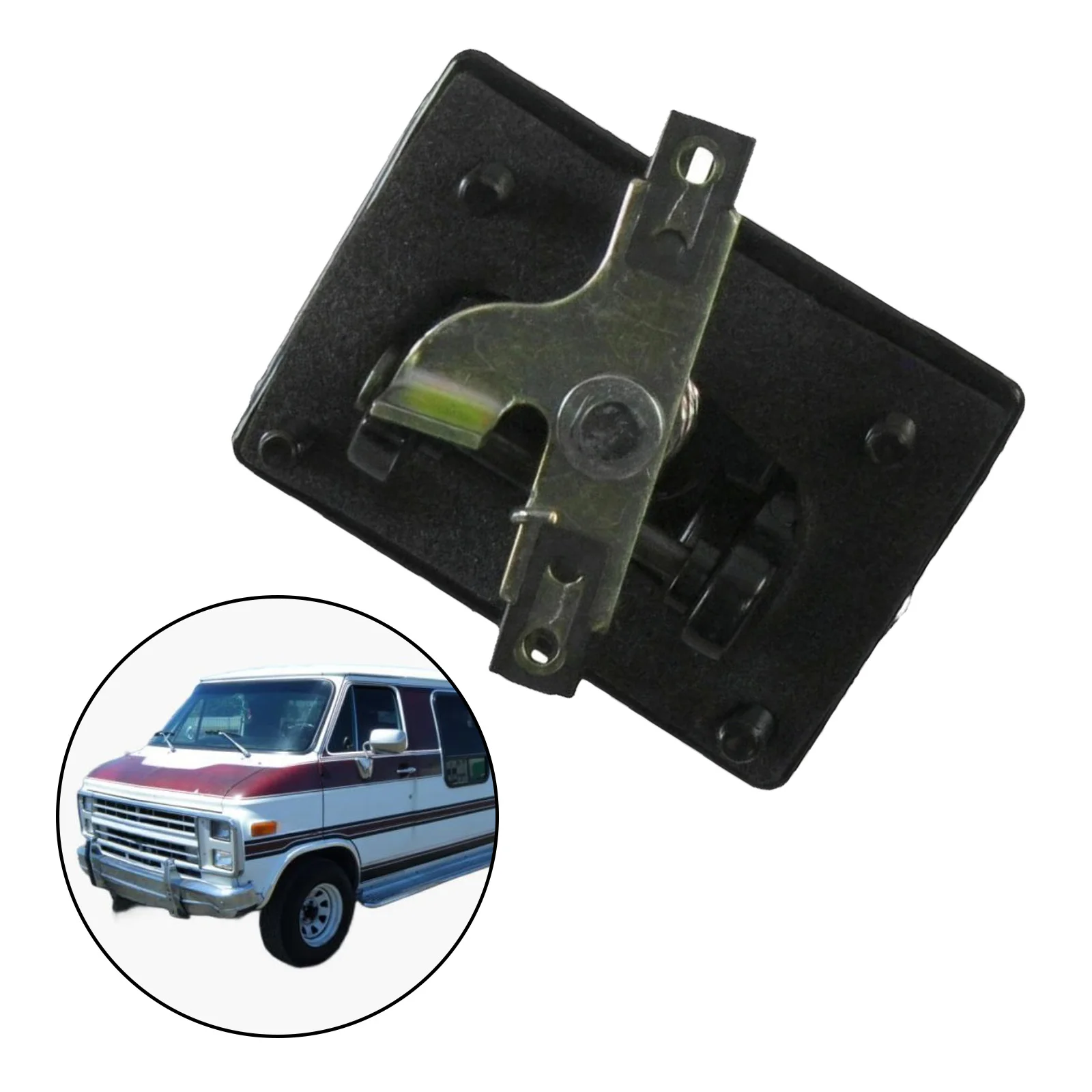 Interior Rear Cargo Door Handle for Chevrolet For Astro 1985-1992 and Safari 1985-1992 Driver Side LH Bolt On Replacement